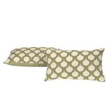 Alexandra House Living Kussensloop, Astungroen, 30 x 50 cm, 2 stuks