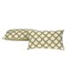 Alexandra House Living Kussensloop, Astungroen, 30 x 50 cm, 2 stuks