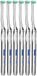 Vitis - Brosse à dents Monotip - Medium - Adultes - 6 pièces