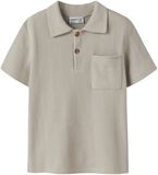NAME IT Jongens Polo NKMHAKSI SS NREG POLO Chateau Gray 122/128