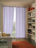 Home Collection gordijn Havana, polyester, paars, 140 x 290 cm