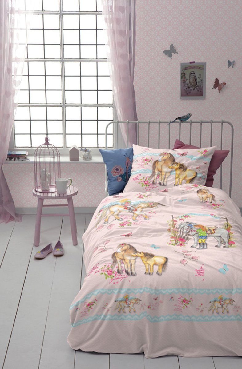 Cinderella Tiamo Dekbedovertrek 140 x 200 cm - Roze - Katoen