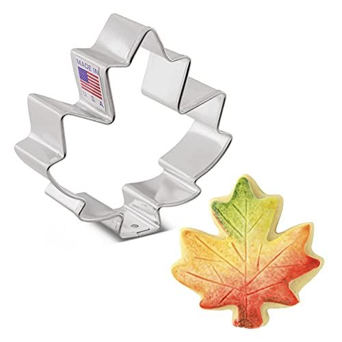 Ann Clark Cookie Cutters Kleine Maple Leaf Cookie Cutter, 2.75"