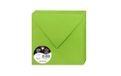 Clairefontaine 5543C - Pakket van 20 Gegomde Vierkant 16,5x16,5cm Muntgroen