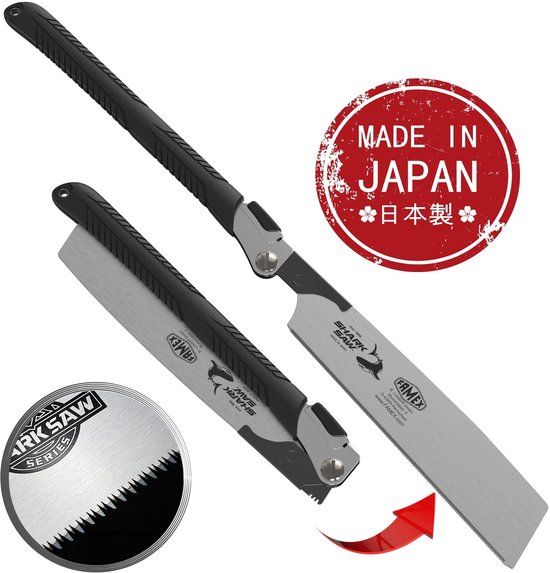 FAMEX 5525 Japanse zaag 265mm, 15 TPI, klapzaag, handzaag, houtzaag