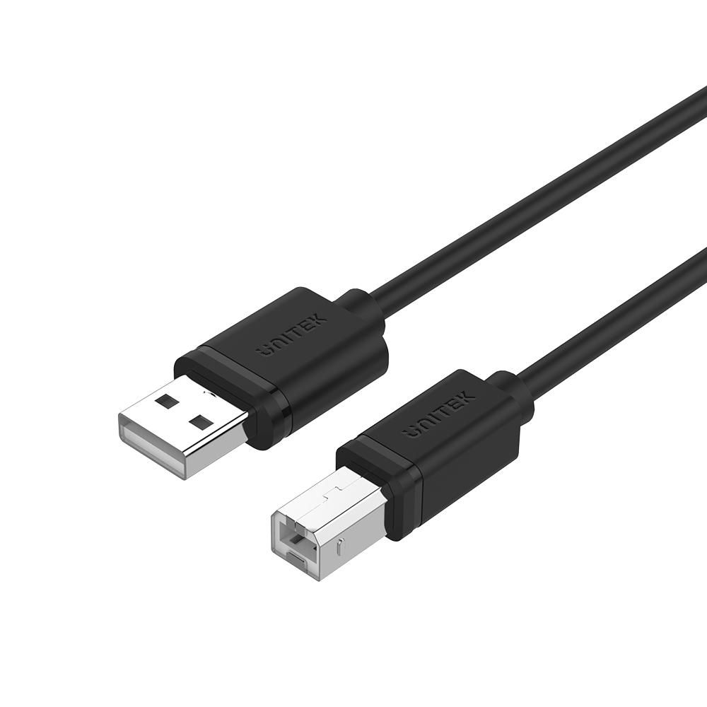 Unitek Y-C421GBK USB-kabel - 5 m - Zwart