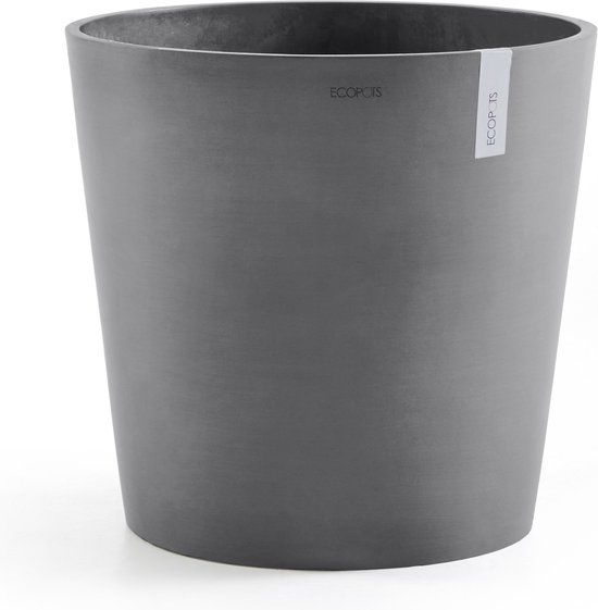 Ecopots Amsterdam Bloempot - 50 cm - Grijs