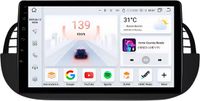Happiq Autoradio avec Bluetooth et CarPlay pour FIAT 500 (2007-2014) - Convient pour Apple et Android - Stéréo - Navigation - 4 Go 32 Go - 9
