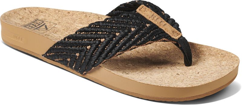 Reef Cushion Strand Sandalen Dames - Zwart/Beige - EU 36