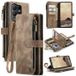 Caseme Portefeuille Samsung Galaxy S26 Ultra Multifonctionnel C30 - Marron