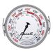 Escali AHG1 Stainless Steel Direct Grill Surface Thermometer, Searing Temperature Zones 100-500F Degree Range NSF Certified