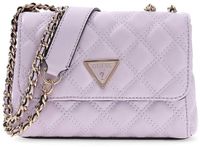 GUESS Giully II Mini Compound Convertible Flap Bag Lilac paars