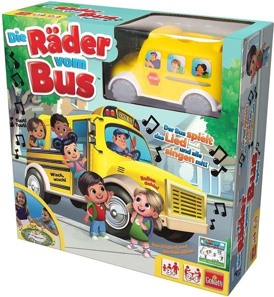 Goliath Toys Die Räder vom Bus - Duits gezelschapsspel - 30932