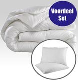 Timzo Voordeelset 4 Seizoenen Dekbed + Hoofdkussen - 260 x 220 cm