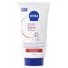NIVEA 3-in-1 handcrème, zeer droge en ruwe huid (1 x 75 ml), hydraterende handverzorging, rijke en vetvrije formule, vochtinbrengende crème met dexpanthenol