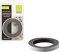 Vaessen Rayher hobby materialen Magneetband - op rol - 2 meter x 12 mm - zwart