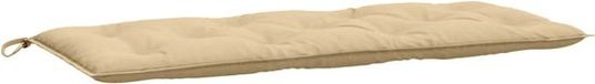 vidaXL Coussin de banc de jardin 120x50x7 cm tissu chiné beige
