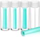 Porte-lentilles souples, 4 pièces, bleu clair