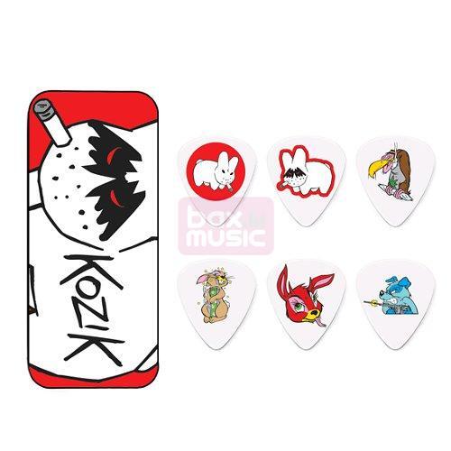 Dunlop BL109T73 Frank Kozik Series 1 doosje plectrums 0.73mm