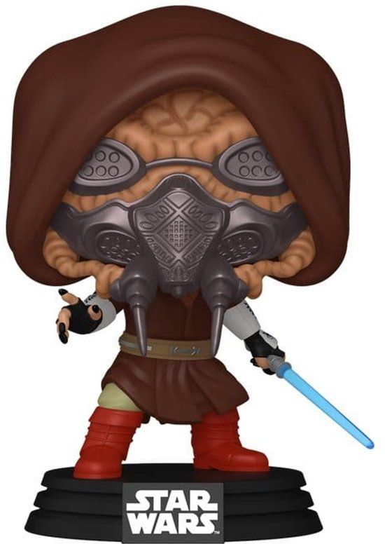 Funko Star Wars Ahsoka - Plo Koon (Glow-in-the-dark) vinylfiguur 852 Unisex Funko Pop!