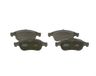 Bosch BP2000 Remblokken vooras ECE-R90 certificering, 1 set met 4 vellen