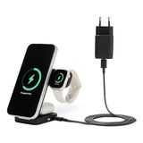 Amazon Basics 25W Qi2.2-gecertificeerd 3-in-1 draadloos laadstation