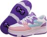 Bolf 2-in-1 Roulettes à roulettes rétractables pour Enfants - Patins réglables pour Garçons et Filles - Violet - Unisexe - Taille 0-1 mois