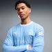 PUMA Maillot manches longues Authentic Domicile 26/27 Manchester City Homme, Accessoires, Bleu, 3XL