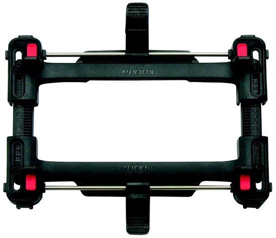 Vaude Bike Uniklip 2 Fixation System Adapter Voor Bagagedrager Zilver