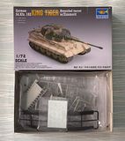 Trumpeter 1:72 - SD. Kfz. 182 King Tiger (Henschel) Zimmerit Model Kit