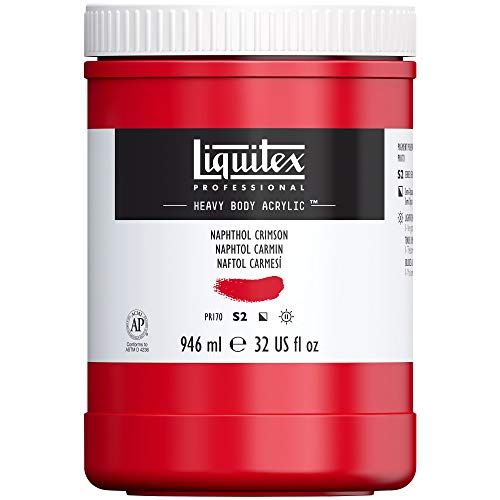 Liquitex Professional Heavy Body Acrylfarbe - Naphtholrot Karmin - 946ml