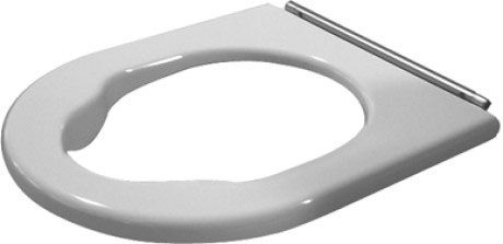 Duravit Starck 3 Toilet seat ring - 0062610000 - wit
