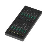 Wera 05150107001 9716 13-delige Micro Schroevendraaierset Kraftform Micro Set 2 In Foam Inlay