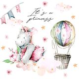 It's a Princess Wegwerp-papieren servetten, 20 stuks, 3-laags, 33 x 33 cm