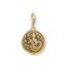 Thomas Sabo Charm 925 sterling zilver zirconia goud 32001722