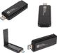 DrPhone NetConnect AX3000M – WiFi 6E USB 3.0 adaptateur réseau avec antenne – jusqu'à 3000 Mbps – sécurité WPA3 – convient pour ordinateur portable et ordinateur de bureau et Windows 10/11 – noir