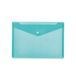 HERMA 20077 Pochette pour documents A4 transparent turquoise