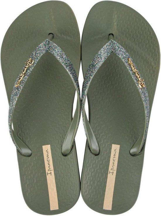 Ipanema Teenslippers Anatomic Lolita - Groen - Maat 35/36 - Dames