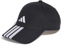 adidas Sportswear 3-Stripes New Logo Honkbalpet - Unisex - Zwart