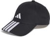 adidas Sportswear 3-Stripes New Logo Honkbalpet - Unisex - Zwart