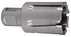 Ruko 1081524 holle boor, hardmetalen tanden, Weldon-schacht, 24 mm, zwart
