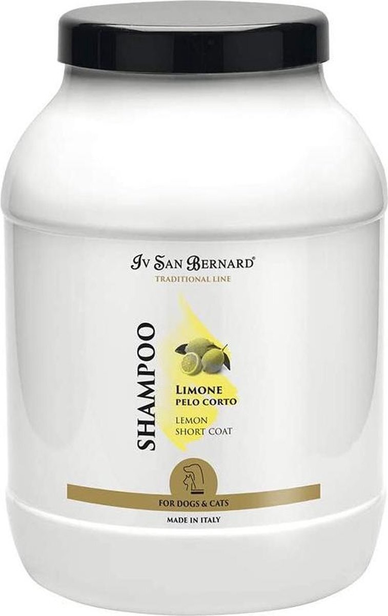 I.S.B. Shampoo Huisdier Lemon Short Coat 3000 Ml Wit