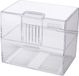 Herlitz Karteikasten A8 leer transparent