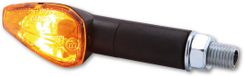 HIGHSIDER smart Peak Clignotant Noir/Orange E-approuvé (set)