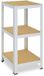 Shelfplaza HOME metalen stellingkast - 90x50x50 cm - wit - 3 planken