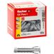Fischer 567606 Tasselli SX Plus Pluggen, Grijs, 6x30 mm