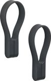 Zone Denmark Magnetische Handdoekclips - 2 Stuks - Zwart