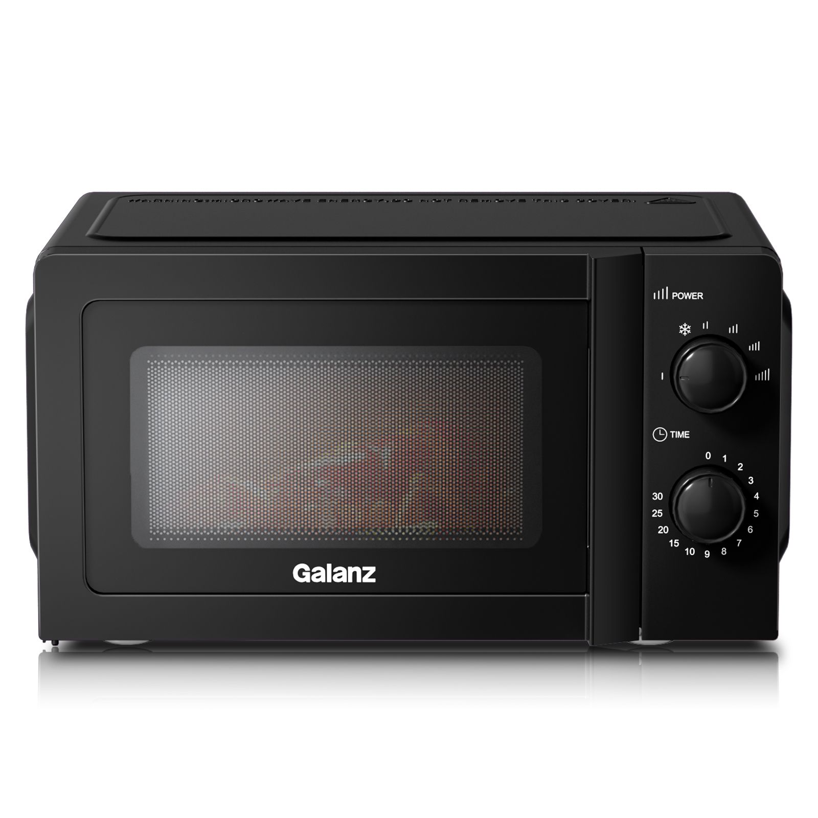 galanz Retro magnetron 20L | 700W | 6 vermogensstanden | Compact & ruimtebesparend | Ontdooifunctie | Gemakkelijk schoon te maken | Retro design