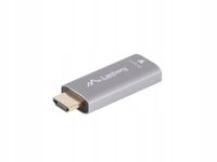 Lanberg HDMI naar DisplayPort Adapter 4K 60Hz Zilver