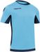 Macron Kelt T-shirt Hommes Bleu/Gris S Polyester Manche Courte Football Mode Sport